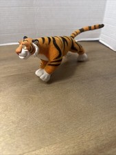 VINTAGE 1992 DISNEY ALADDIN 11" RAJAH TIGER PLUSH FIGURE W/ HARD HEAD APPLAUSE
