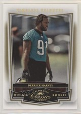 2008 Donruss Classics Rookie Timeless Tributes Gold 1/50 Derrick Harvey #207 a8x