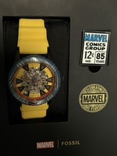 FOSSIL Marvel collaboration Watch LE1195SET Wolverine Limited 2024 Yellow *NEW*