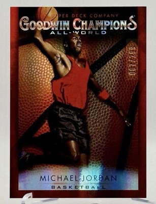 2021 Upper Deck Goodwin Champions - All-World Basketball Michael Jordan #GB-1