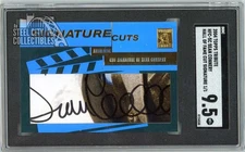 Sean Connery 2004 Tribute HOF Cut Signature Autograph Card #HFC-SC 1/1 SGC 9.5