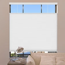 Top down Bottom up Shade Cordless Cellular Shade Blackout Blinds for Indoor Wind
