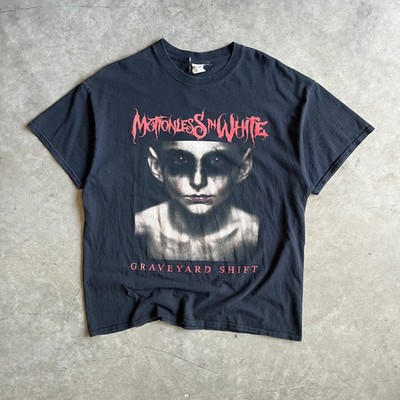Y2K Motionless In White  Graveyard Shift  Album Tee