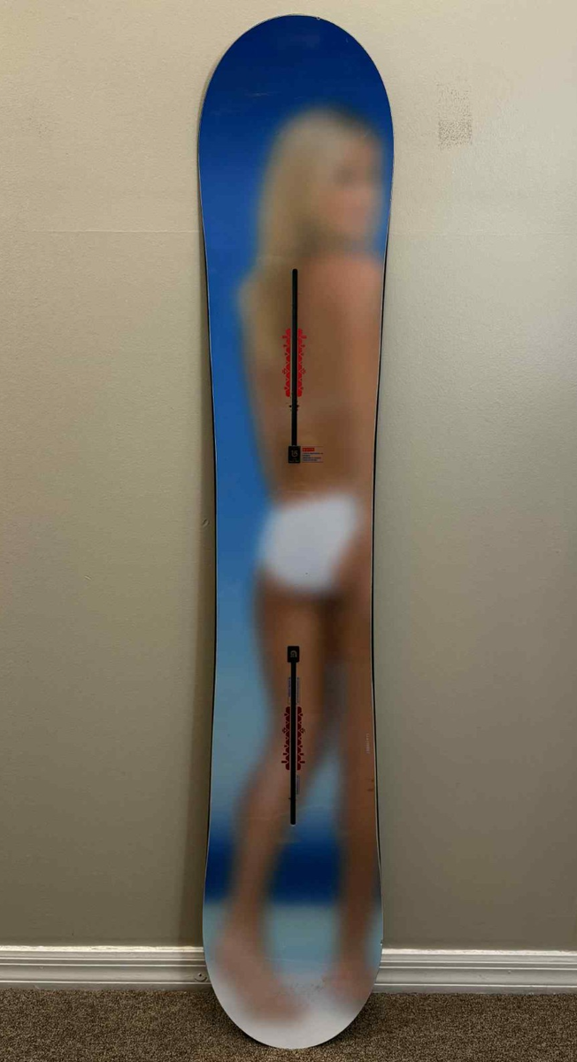 Burton CUSTOM RESTRICTED 156cm Camber Snowboard Rare Classic