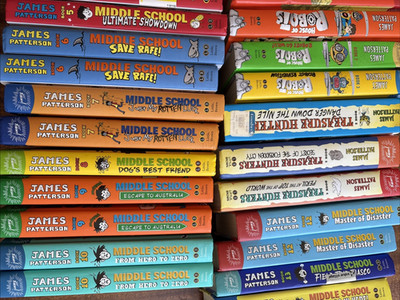 James PATTERSON KIDS Books PB & HC - U CHOOSE -Middle Robot Treasure, Buy & Save