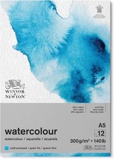 Image of Winsor & Newton Watercolour Pad - 140lb / 300gsm Cold Pressed (NOT) - A4