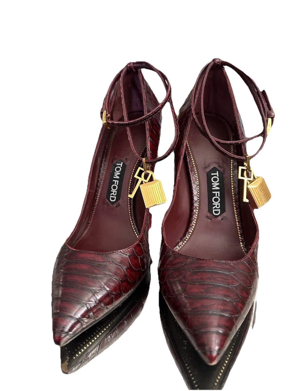 Tom Ford Python Pumps Size 39.5 - image 8