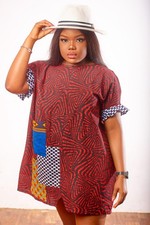 African Print Short Dresses For Summer