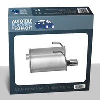 Auspuff Endtopf für Fiat 500 + C