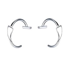 Fashion Lip Clip Stainless Steel Texture Lip Jewelry for Party Enthusiasts