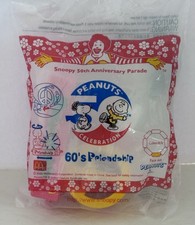 MCDONALDS SNOOPY 50TH ANNIVERSARY PARADE 2000 60'S FRIENDSHIP NEW IN BAG