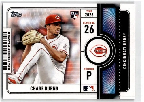 2026 Topps Series 1 Chase Burns Base (RAW)
