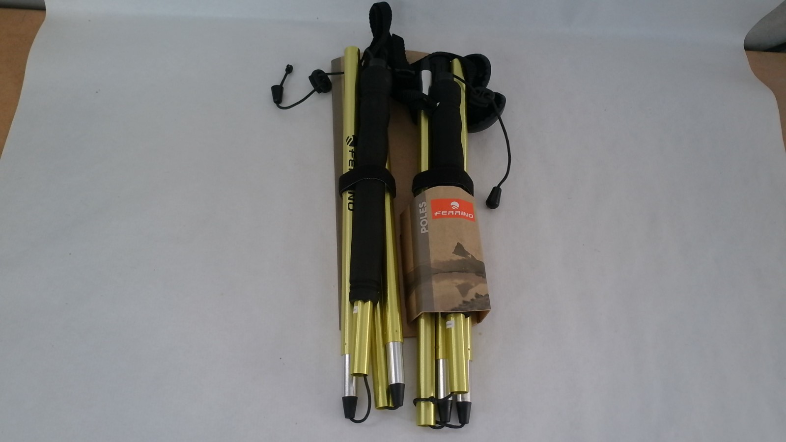 Bastones De Senderismo Unisex Adulto Ferrino Jet 110 CM Verdes