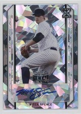 2021 Leaf Metal Draft Silver Crystals Mitch Spence #BA-MS1 Auto xb2