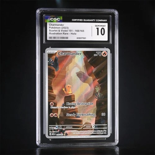 Charmander 168/165 Sv: Scarlet & Violet 151 CGC 10 - POP 685