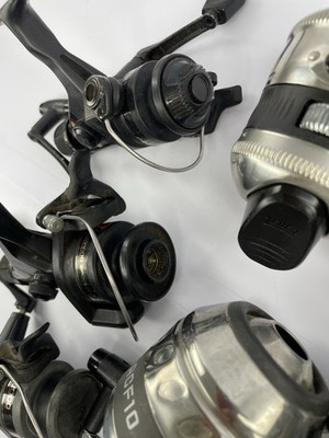 Vintage Fishing Reels Lot Of 8 Shimano, Daiwa, Zebco, Olympic