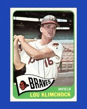 1965 Topps Set-Break #542 Lou Klimchock NM-MT OR BETTER *GMCARDS*
