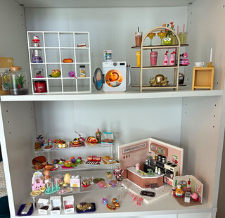 Dollhouse Miniverse minibrand Groceries Lot shelves included w/ Food & Drinks