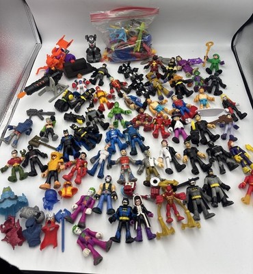 Huge Imaginext Dc Super Friends , Knights Playskool Marvel & Accessories Inc.