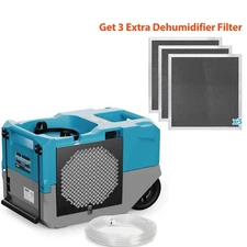AlorAir Storm LGR 1250 264 Pint Commercial Dehumidifier 3000 sq.ft w/Pump & Hose