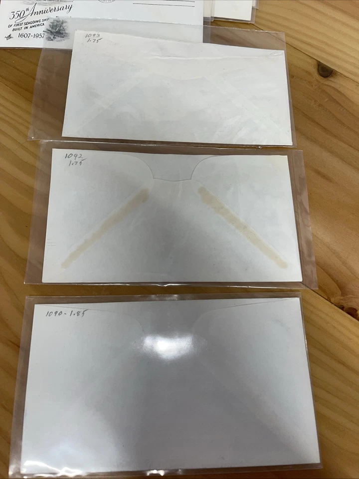 Lot Of 9 US Stamps FDC #1090, 92, 93, 95, 96, 1117, 19, 20, 1121, 3-4c 1957-58 - Image 3 of 4