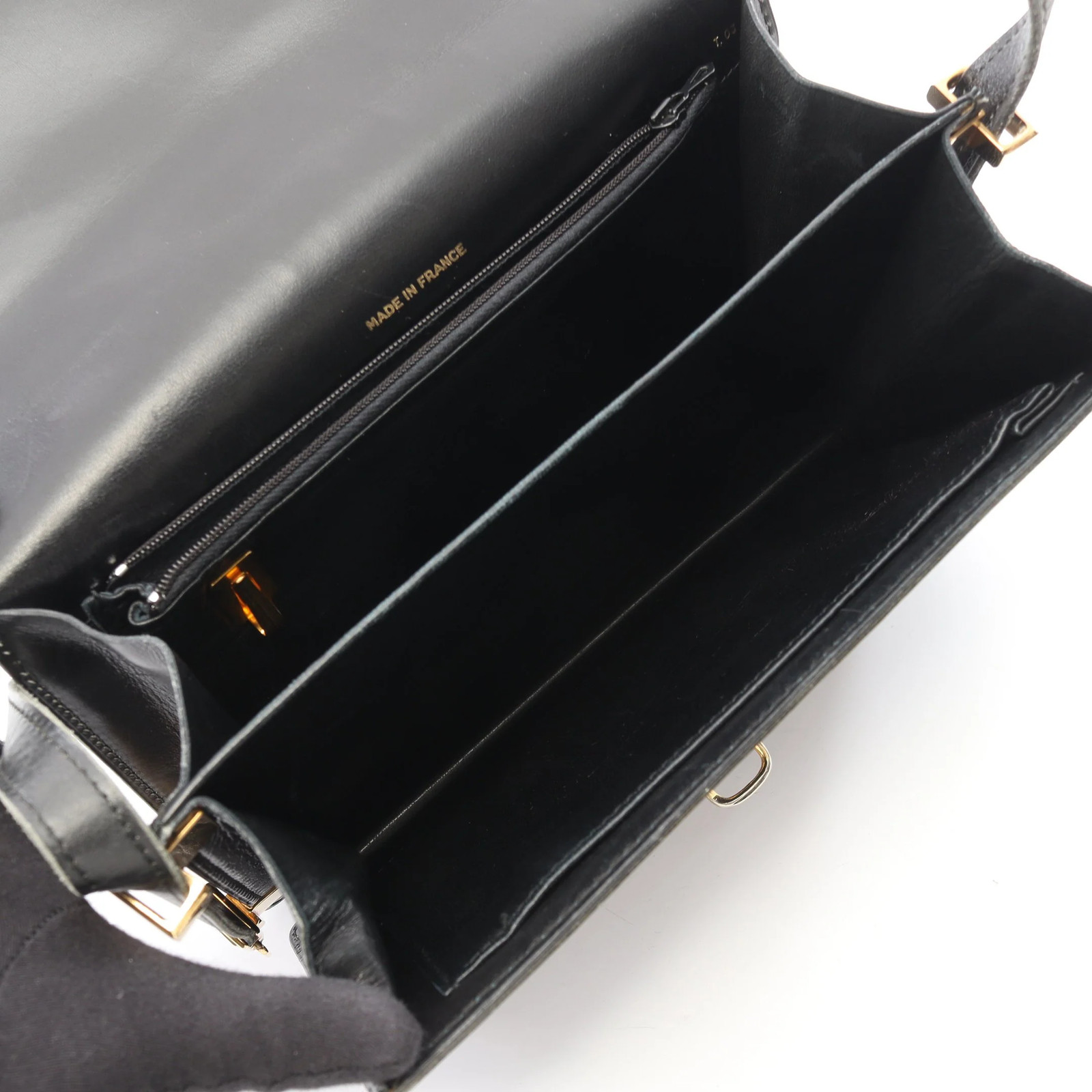 CELINE One Shoulder Bag Leather Black — image 3