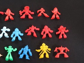 MEGA MAN Kokman Keshi SET Retro Figur Famicom FC NES Made in Japan 1