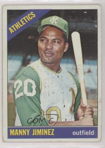 1966 Topps Manny Jimenez #458 card