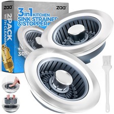 zaa Kitchen Sink Drain Strainer - Kitchen Sink Stopper, Stainless Steel Kitch...