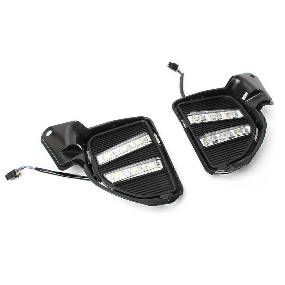 Luces de circulación diurna LED DRL para Toyota Hiace 2014-2017 luz de conducción antiniebla Foto 4 de 4