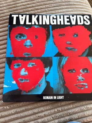 1980 Talking Heads  Remain In Light  LP Vinyl SRK 6095 Sire Records Album