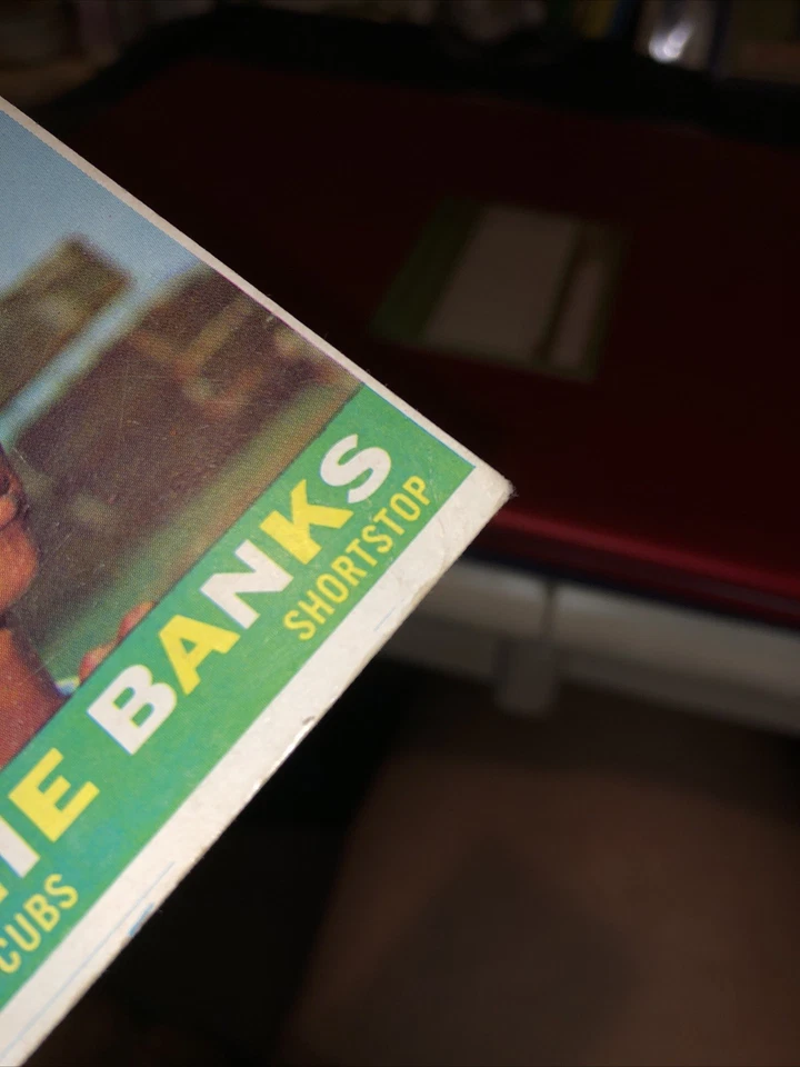 1960 年 Topps - #10 Ernie Banks 和 2020 Topps - #11 Ernie Banks — 第 3/4 张图片