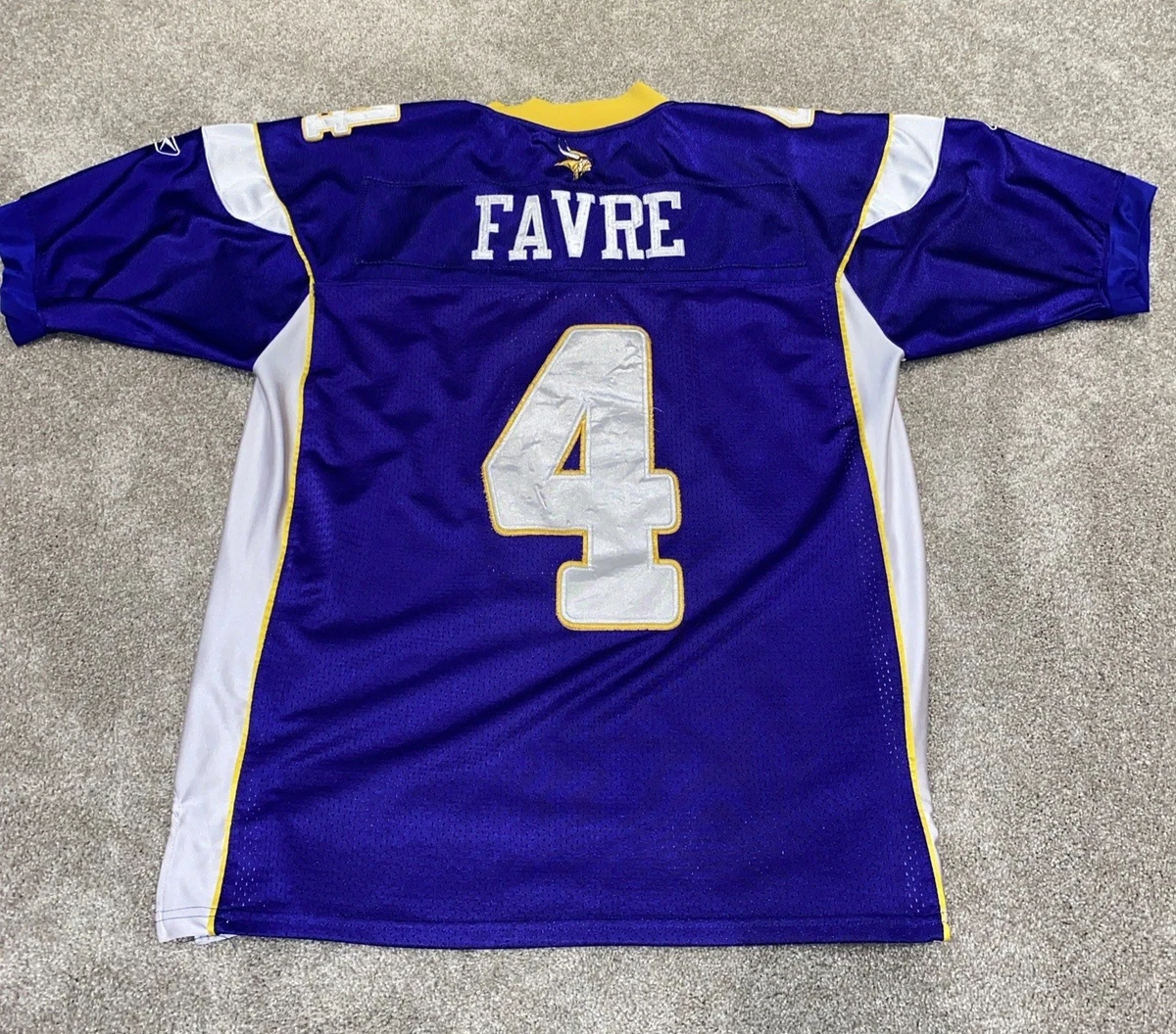 aillot Vikings du innesota football Aericain USA Brett Favre n° 4