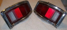 1976-1980 Plymouth Volare Dodge Aspen Station Wagon Tail Lights Pair