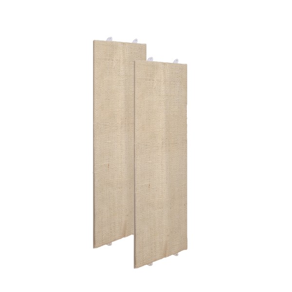 2X Xxl Katzenkratzbrett Kratzecke Wand Kratzbrett Sisal FüR Katzen Brett 80Cm-image