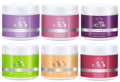 FARMONA PROFESSIONAL SKIN SCRUB  PLUM / VANILLA / ALMOND / PEONY / PEAR / FOREST