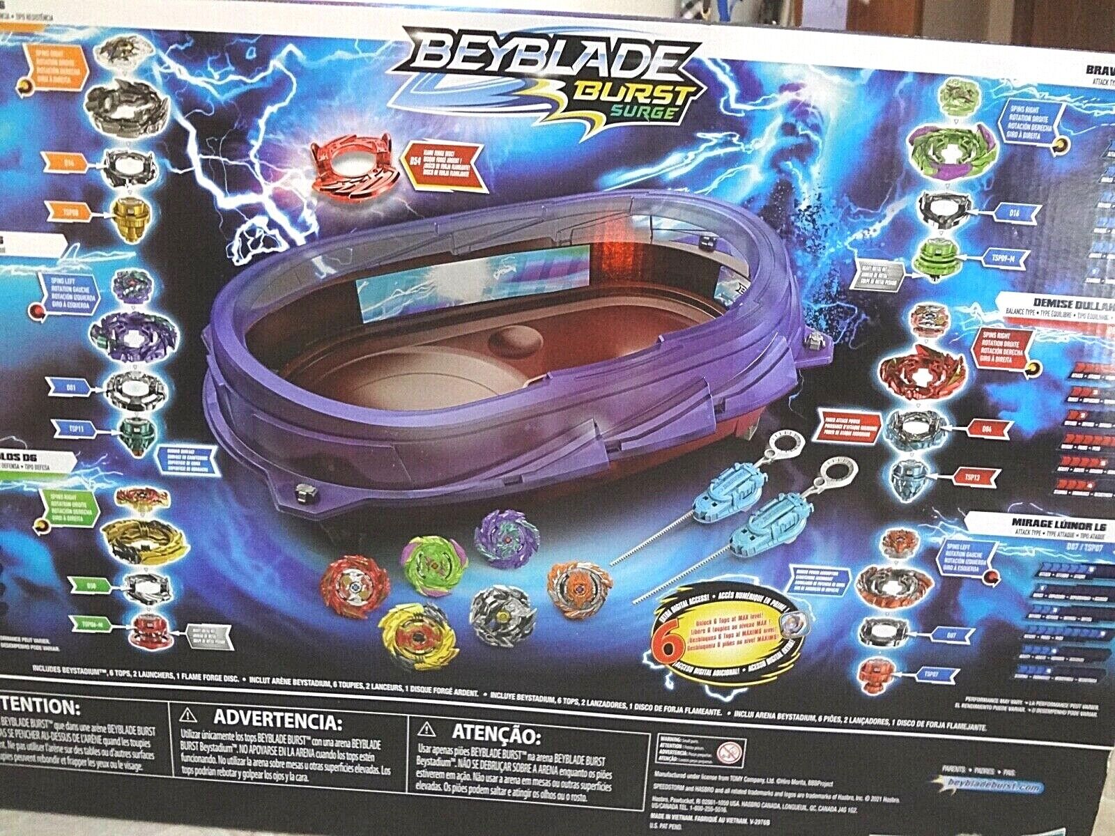 Beyblade Burst Surge Speedstorm Slayer Showdown Battle Set