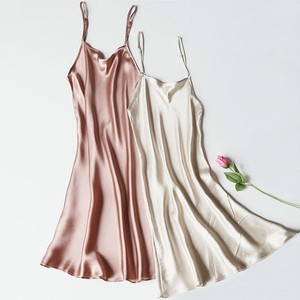 pure silk slip dress
