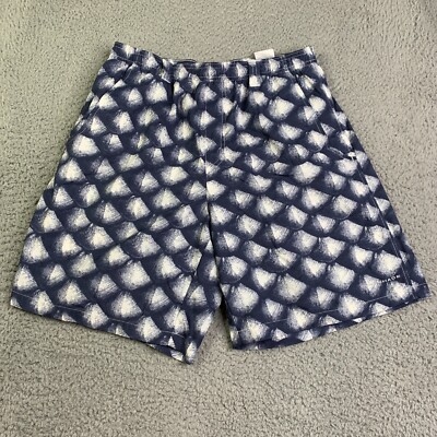 Columbia Swim Trunks Mens Medium Blue PFG All Over Print Lined