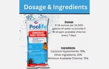 Poolife TurboShock 78% 1 lbs Chlorine Pool Shock 1PACK EPA REG.#: 1258-1173