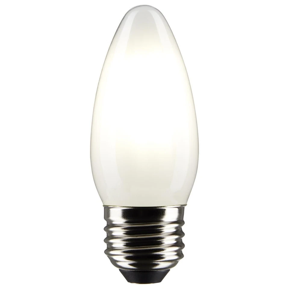 Satco S21287 - 4 Watt B11 LED Frosted Light Bulb - 2700K - 90CRI  (6 Pack) - Image 2 of 4