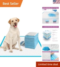 All-Day Protection Extra Large Dog Pee Pads - 28"x30", Disposable & Convenient