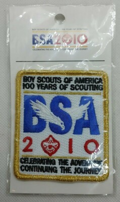 BSA 100 YEARS OF SCOUTING CELEBRATING THE ADVENTURE    CONTINUING THE JOURNEY