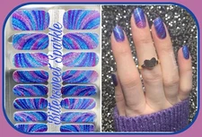 Color Nail Polish Strips, classy claws custom  bitter sweet