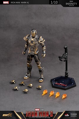 『美品』IRON MAN 3 BONES フィギュア IRON MAN 3 MARK XLI MK 41 Bones 1/6TH Scale Collectible