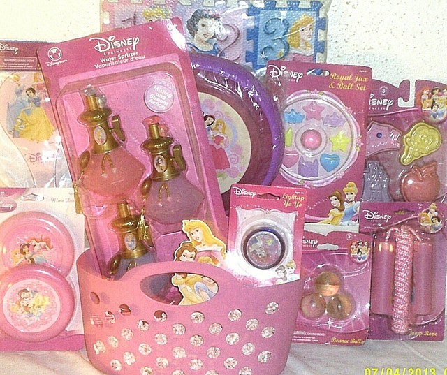 New Kids Princess Disney Ariel Easter Toy Gift Basket Toys Birthday Play Set | Ebay