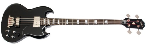 Epiphone Goth Thunderbird IV Pitch Black, Right-Handed, Four