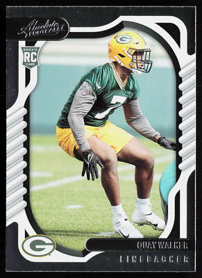 2022 Panini Absolute Retail Quay Walker #190 Rookie RC Green Bay Packers