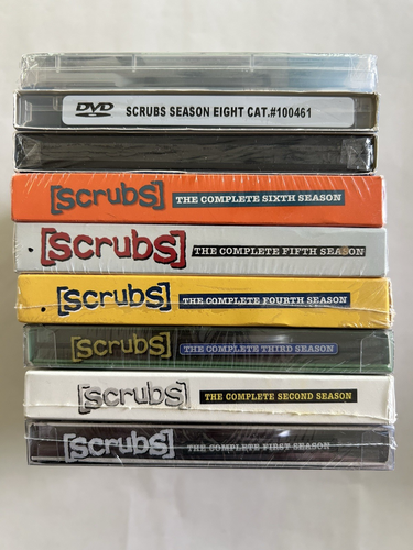 SCRUBS - SEASONS 1 2 3 4 5 6 7 8 9 COMPLETE SERIES DVD Brand New - Picture 10 of 11
