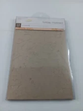 Basic grey holiday chipboard un - tis the season - unused